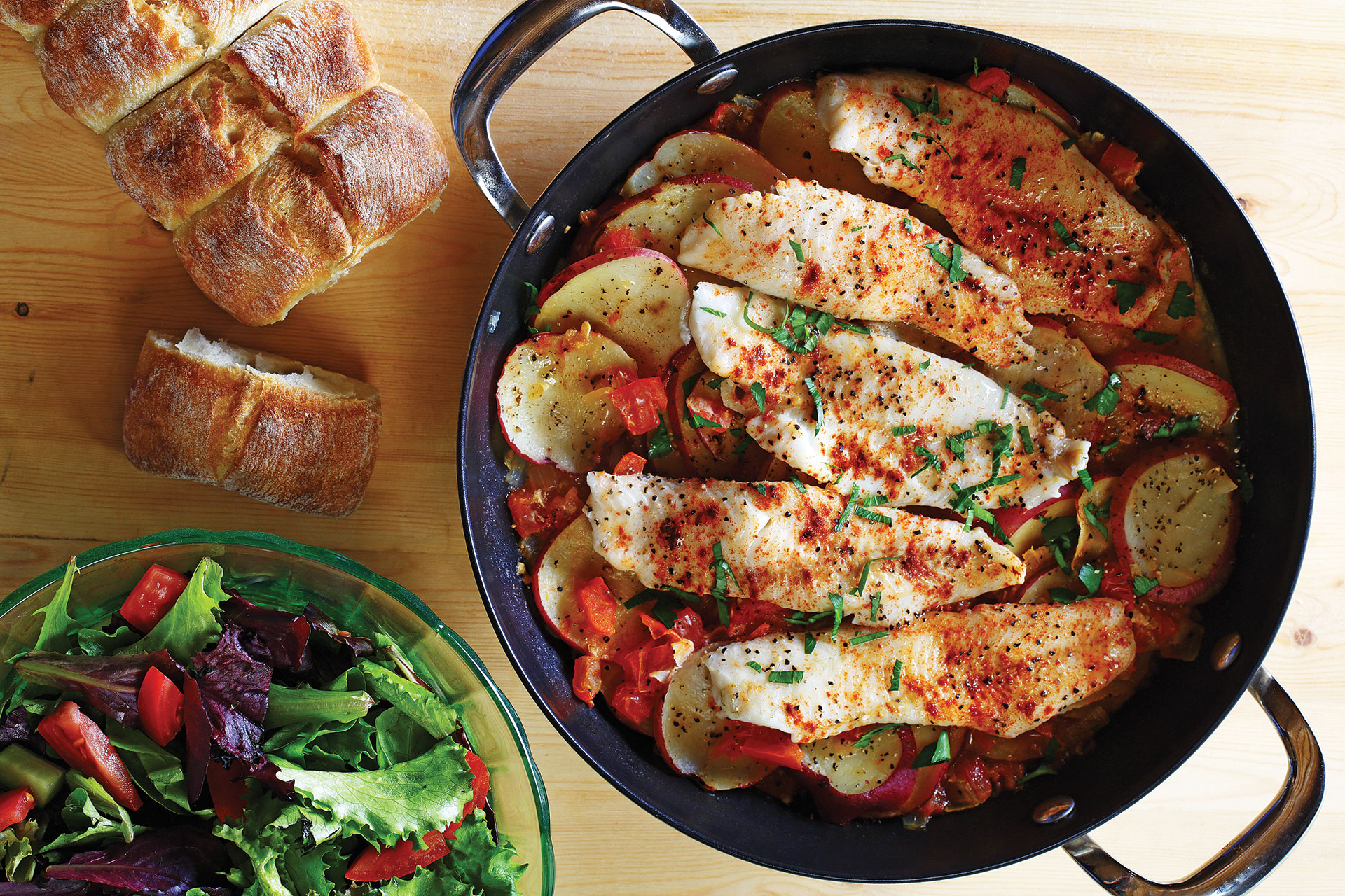 Fish Skillet - Hello Canola