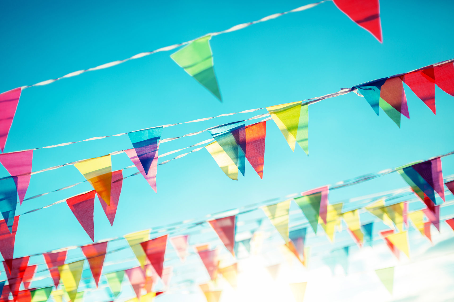 festival flags